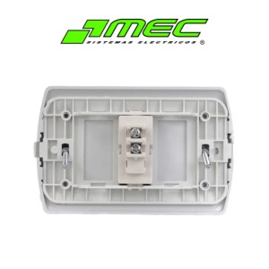INTERRUPTOR ARIS EMBUTIDO 9/12 SIMPLE 10 A BLANCO
