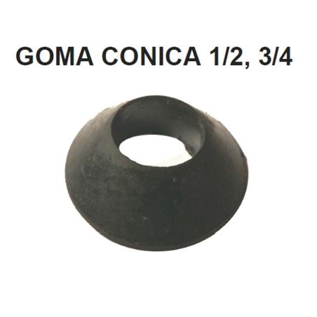 GOMA CONICA LLAVE 1/2"