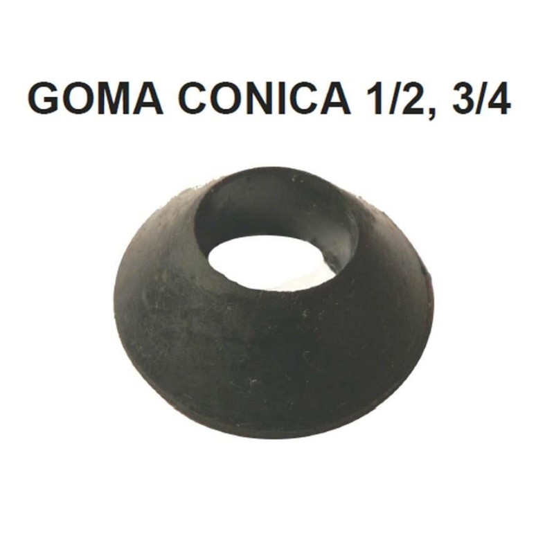 GOMA CONICA LLAVE 3/4"