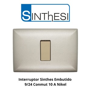 INTERRUPTOR SINTHES EMBUTIDO 9/24 CONMUT 10 A NIKE