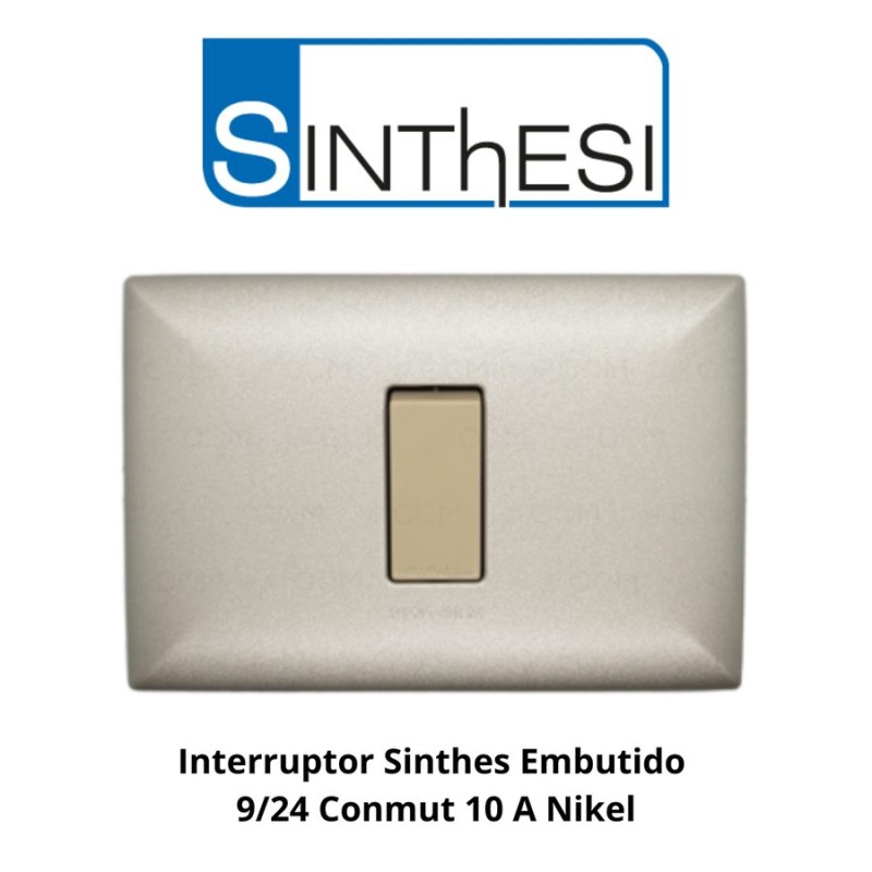 INTERRUPTOR SINTHES EMBUTIDO 9/24 CONMUT 10 A NIKE