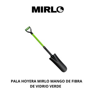 PALA HOYERA MIRLO MANGO DE FIBRA DE VIDRIO VERDE