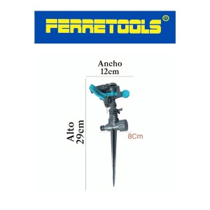 ASPERSOR FERRETOOLS EDR 1/2 PLASTICO C/ ESTACA F23