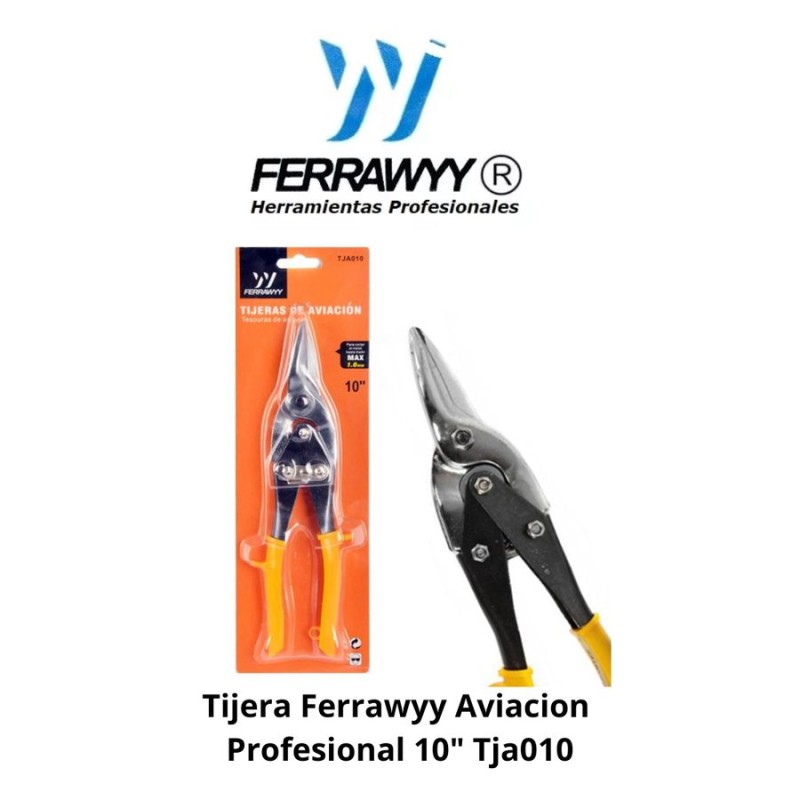 TIJERA UYUSTOOLS AVIACION RECTA 10" TJA110