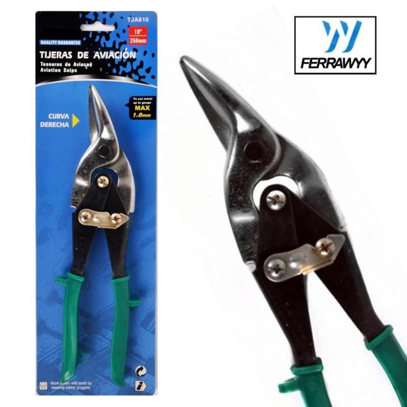 TIJERA FERRAWYY AVIACION PROFESIONAL 10" TJA610 CU