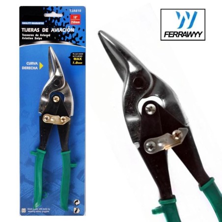 TIJERA FERRAWYY AVIACION PROFESIONAL 10" TJA610 CU