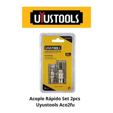 ACOPLE RAPIDO SET 2PCS UYUSTOOLS ACO2FU