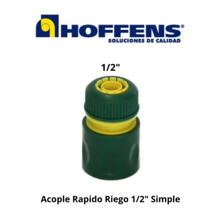 ACOPLE RAPIDO RIEGO 1/2" SIMPLE 61186