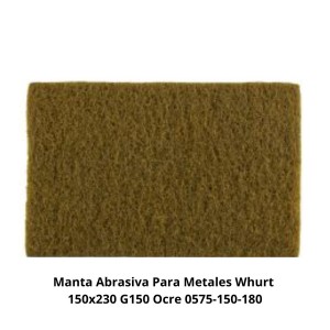 MANTA ABRASIVA PARA METALES WHURT 150X230 G150 OCR