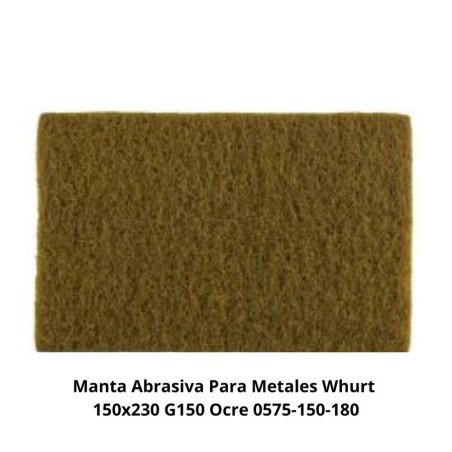 MANTA ABRASIVA PARA METALES WHURT 150X230 G150 OCR