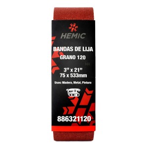 LIJA DE BANDA 3" X 21" G 120 765917