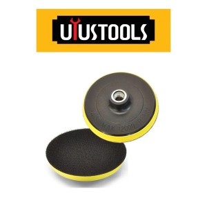 DISCO UYUSTOOLS RESPALDO GOMA CON 5 LIJAS 4 1/2