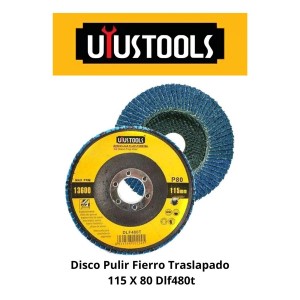 DISCO PULIR FIERRO TRASLAPADO 115 X 80 DLF480T