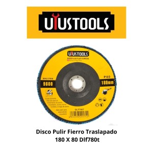 DISCO PULIR FIERRO TRASLAPADO 180 X 80 DLF780T