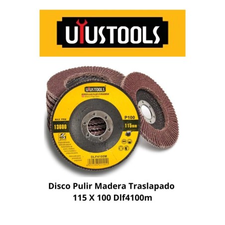 DISCO PULIR MADERA TRASLAPADO 115 X 100 DLF4100M