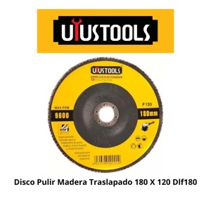 DISCO PULIR MADERA TRASLAPADO 180 X 120 DLF180