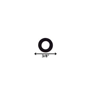 GOMA PLANA 3/8"