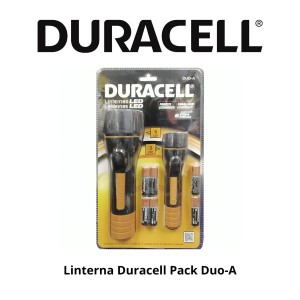 LINTERNA DURACELL PACK DUO-A