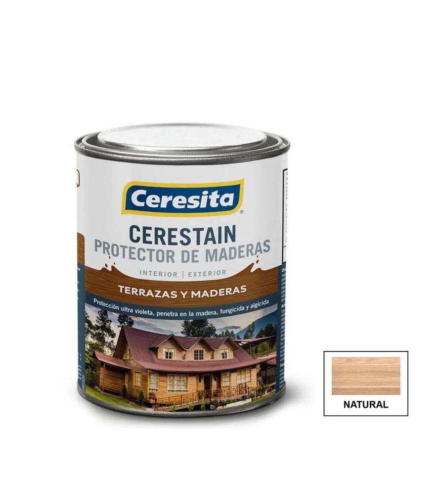 Barniz Cerestain Ceresita 1/4 Gl Natural