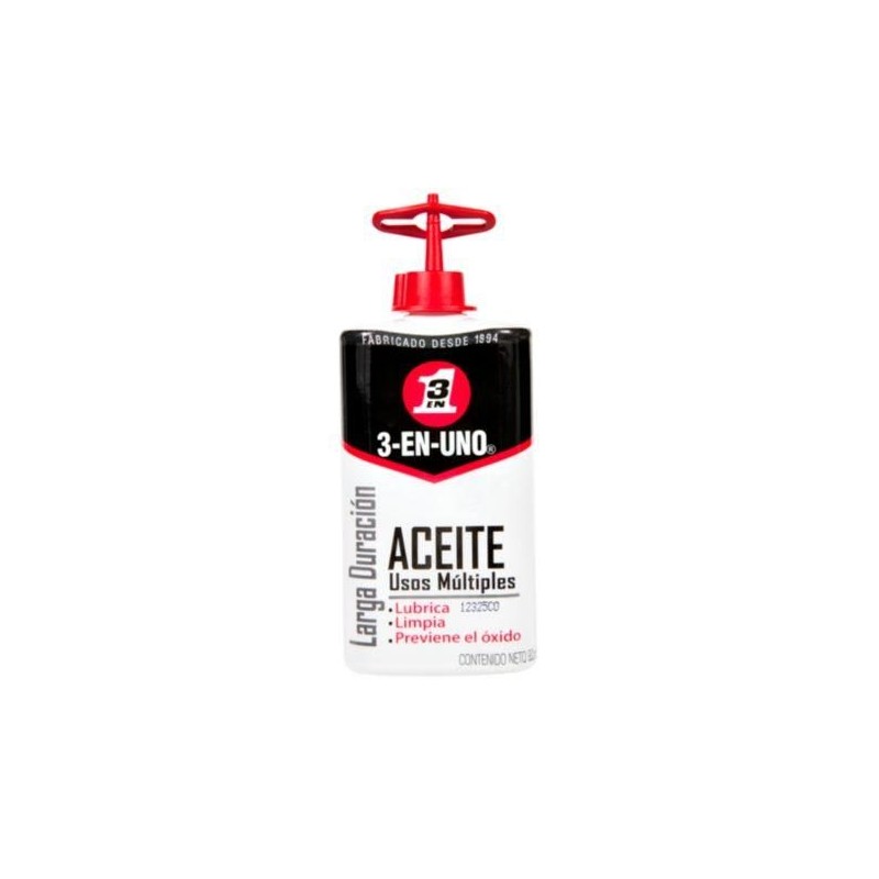 ACEITE 3 EN 1 USO MULTIPLE 90 ML LARGA DURACION