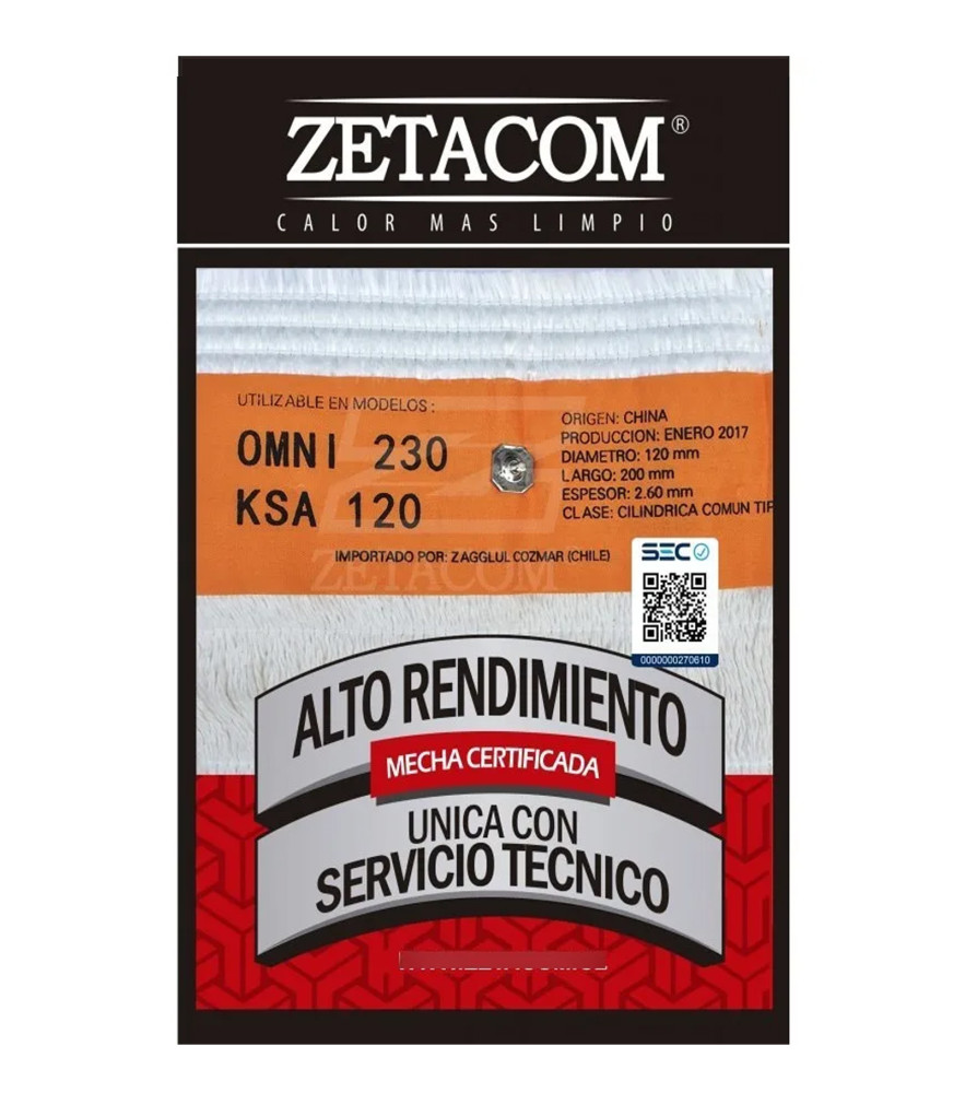 Mecha Zetacom Toyotomi Omni 230 D=120 Mm L=200 Mm
