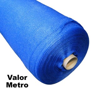 MALLA SOMBRA 65% X 2,10 MT AZUL