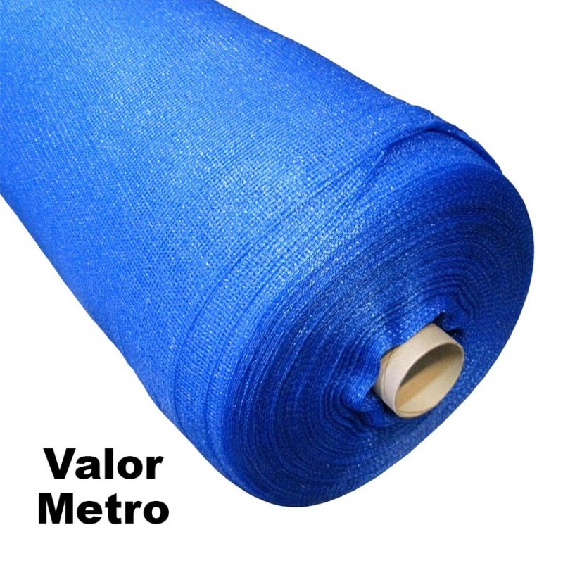 MALLA SOMBRA 65% X 2,10 MT AZUL