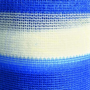 MALLA SOMBRA 65% X 2,10 MT AZUL BLANCO