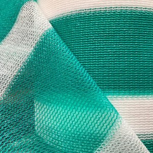 MALLA SOMBRA 65% X 2,10 MT VERDE BLANCO
