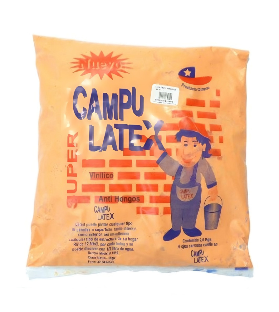 Latex En Bolsa 2,6-2,8 Kg Rinde 15 Mt/2 Melon
