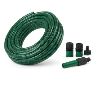 MANGUERA RIEGO KIT ACOPLES PISTOLA MAN/10 C3011