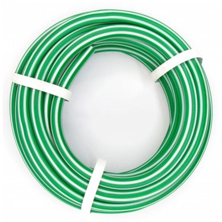 MANGUERA RIEGO BICOLOR ECONOMICA 1/2 BLANCA/VERDE