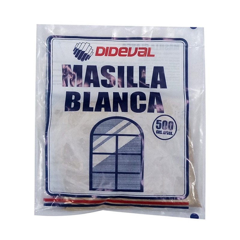 MASILLA VIDRIO DIDEVAL BLANCA 500 GRS