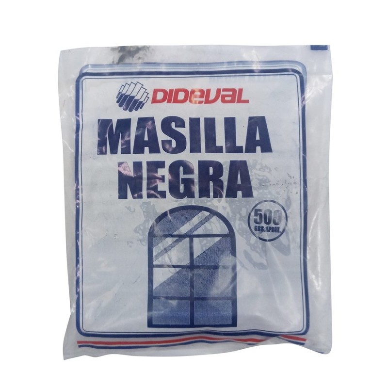 MASILLA VIDRIO DIDEVAL NEGRA 500 GRS