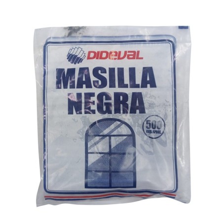 MASILLA VIDRIO DIDEVAL NEGRA 500 GRS