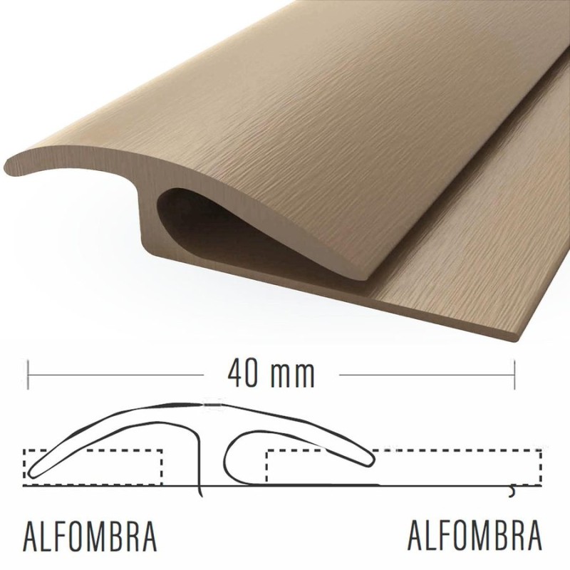 CUBREJUNTA PVC SIXCAM DESNIVEL 1 MT BEIGE