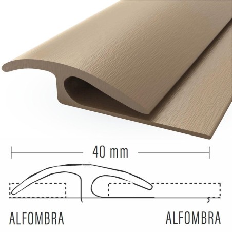 CUBREJUNTA PVC SIXCAM DESNIVEL 1 MT BEIGE
