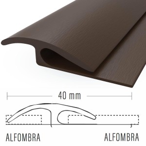 CUBREJUNTA PVC SIXCAM DESNIVEL 1 MT CAFE MORO