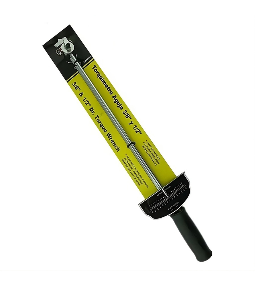 Torquimetro Uyustools Aguja 3/8"y 1/2" Tqm001