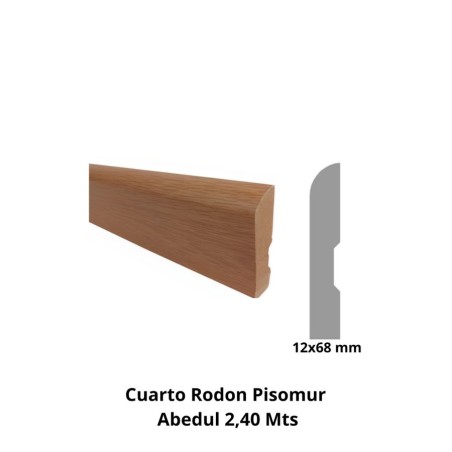 CUARTO RODON PISOMUR ABEDUL 2,40 MTS