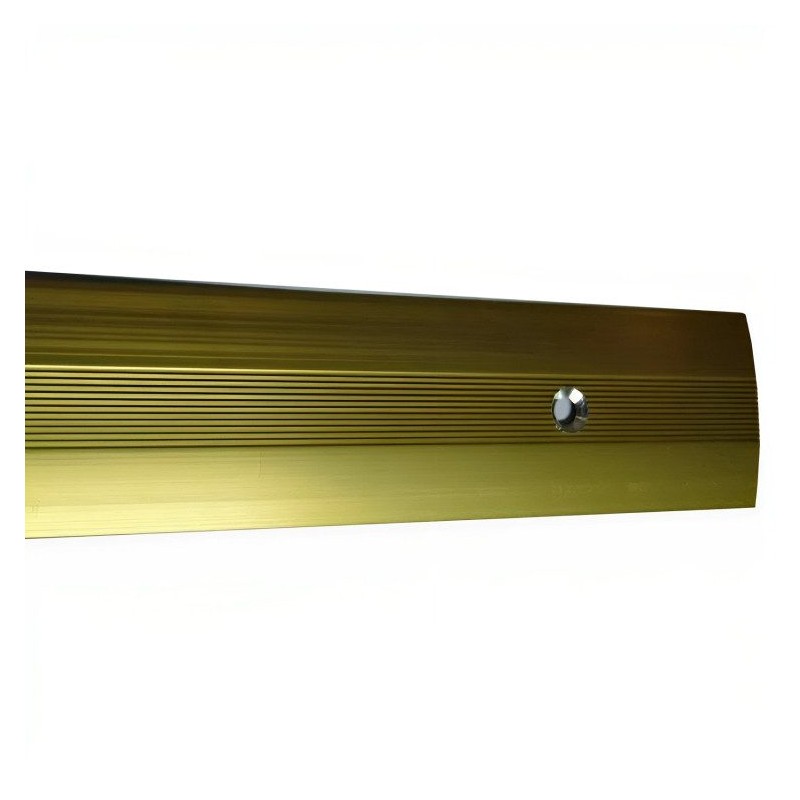 CUBREJUNTA ALUMINIO CURVA 1 MT BRONCE G831014