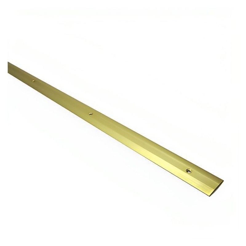 CUBREJUNTA ALUMINIO CURVA 1 MT ORO G831012
