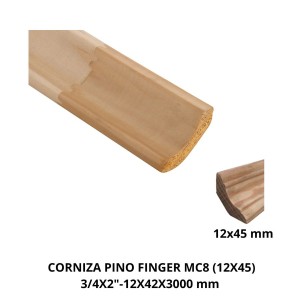 CORNISA PINO FINGER MC8 (12X45) 3/4 X 2 3 MTS