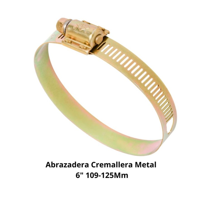 ABRAZADERA CREMALLERA METAL 6" 109-125MM