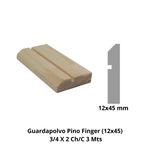 GUARDAPOLVO PINO FINGER (12X45) 3/4 X 2 CH/C 3 MTS