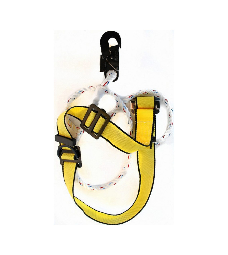 Cuerda De Seguridad Uyustools Con Cinturon Cus001