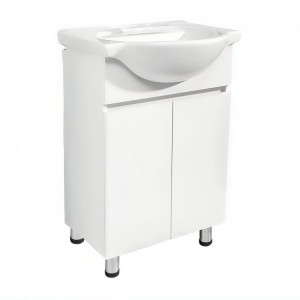 MUEBLE PARMA C/LAVAMANO BLANCO DESAGUE + SIFON + M