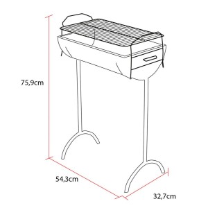 PARRILLA LIOI GRILLTECH CRIOLLA SIN ROLDANA 49X30