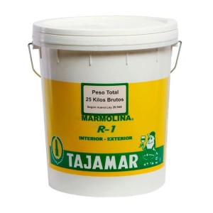 MARMOLINA TAJAMAR R-1 BALDE PLASTICO OCRE
