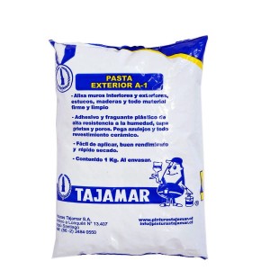 PASTA MURO TAJAMAR A-1 EXTERIOR BOLSA 1 KG